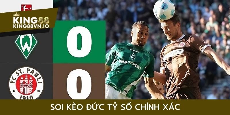 Cược tỷ số chính xác bóng đá Đức mang lại lợi nhuận khủng